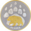 2 Ounce Bear Paw Medallion