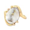 Ladies Gold Quartz Ring, Alaska Mint