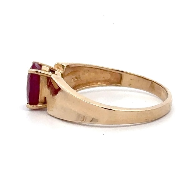 Estate Lady's Ruby 14k Ring 540153 - Image 2