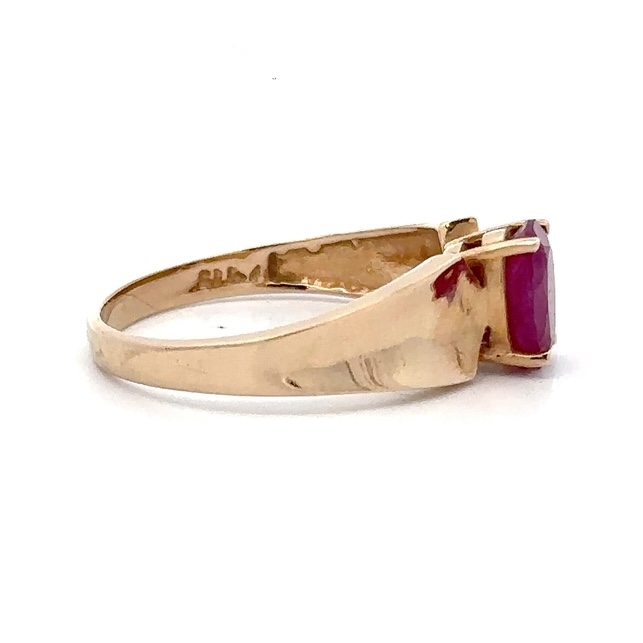 Estate Lady's Ruby 14k Ring 540153 - Image 4