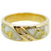 Ladies Gold Quartz & Diamond Ring, Alaska Mint