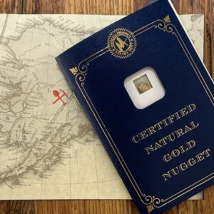 Certified Natural Alaskan Gold Nuggets, Alaska Mint