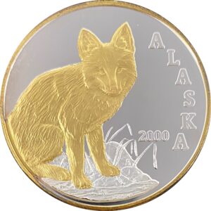 2000 Official State of Alaska Medallion