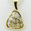 Gold Quartz Pendant PSC115LQX