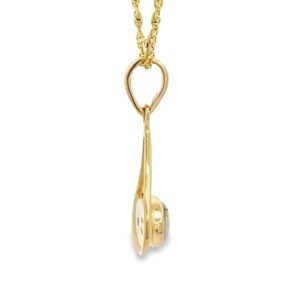 Gold Quartz Pendant, Alaska Mint
