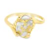 Ladies Gold Quartz Ring, Alaska Mint