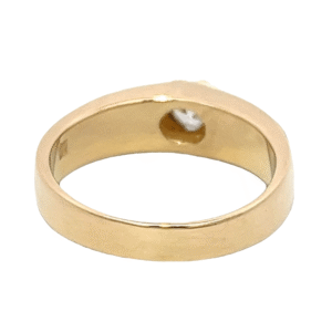 Ladies Gold Quartz & Diamond Ring , Alaska Mint