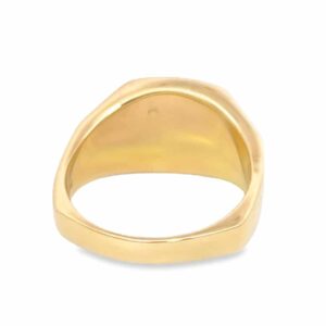 Men's Gold Quartz Gold Nugget Ring, Alaska Mint