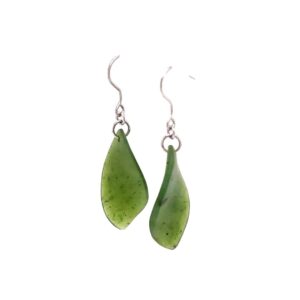 Jade Natural Dangle Earrings