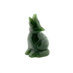 Jade Carving Howling Wolf