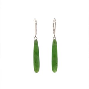 Jade Leverback Earrings