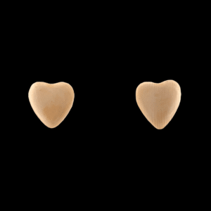 Mammoth Ivory Whale Tail Post Earrings