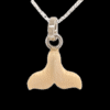 Ivory Whale Tail Pendant