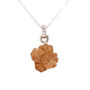 Ivory Forget-Me-Knot Pendant