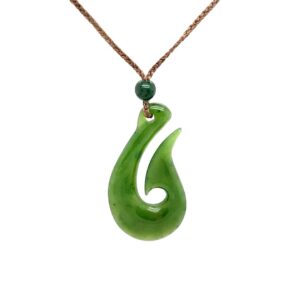 Jade Hook Pendant