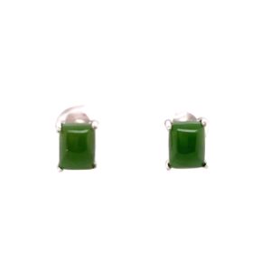 Jade Post Earrings