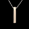 Mammoth Ivory Rectangle Pendant
