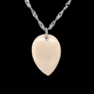 Ivory Reverse Teardrop Pendant