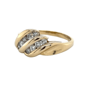 Gold & Diamond Estate Ring 071336