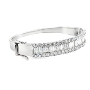 Check out this Estate Ladies White Gold & Diamond Bracelet at the Alaska Mint