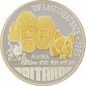 1989 Official Iditarod Medallion