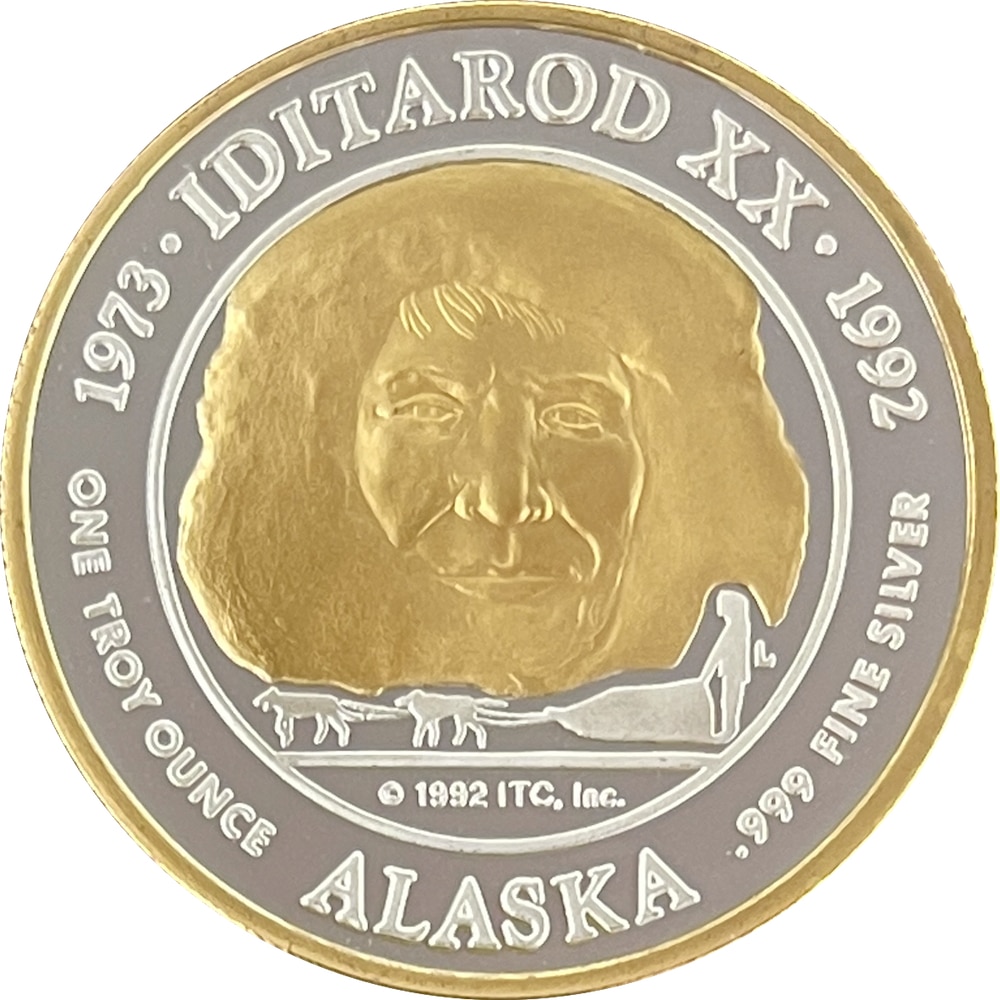1992 Official Iditarod Medallion