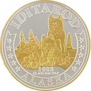 1993 Official Iditarod Medallion