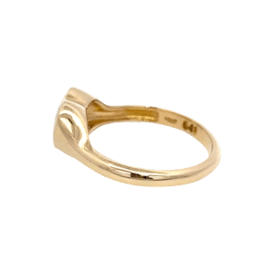 Gold quartz, Ring, Alaska Mint, Heart, 641G2 $895