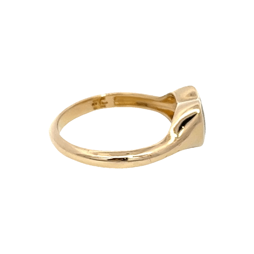 Gold quartz, Ring, Alaska Mint, Heart, 641G2 $895
