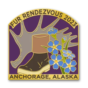 2023 Official Fur Rondy Collector Pin
