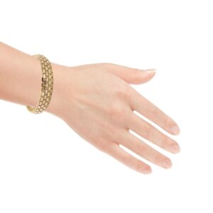 Estate, Gold, Bracelet, 14k, Alaska Mint, estate 072057 $5250, 6in