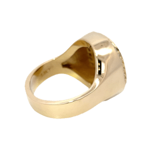 Gold quartz, Diamond, Ring, Alaska Mint, 14k, 073549 $5095