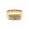 Gold quartz, ring, Alaska Mint, 14k, 121G2 $2265