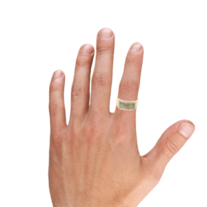 Gold quartz, ring, Alaska Mint, 14k, 121G2 $2265