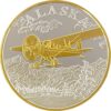 Super Cub on Skis Aviation Medallion