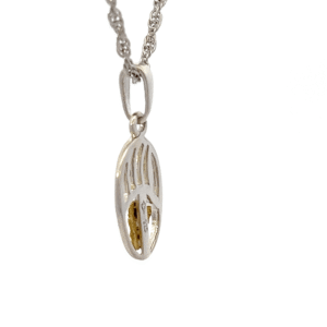 Gold Nugget, Bear Paw, Pendant, Alaska Mint, P-414-SS, $255