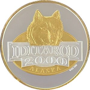 2000 Official Iditarod Medallion