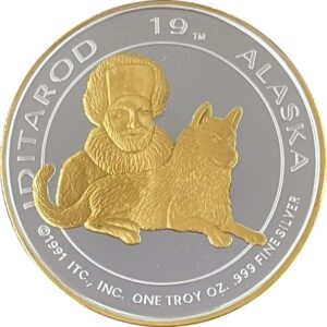 1991 Official Iditarod Medallion