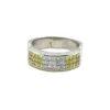 Yellow & White Diamond 18k Ring, Alaska Mint