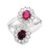 Platinum .96ct Ruby Ring, Alaska Mint