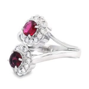 Platinum .96ct Ruby Ring, Alaska Mint