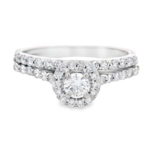 .74ct Diamond White Gold Ring, Alaska Mint