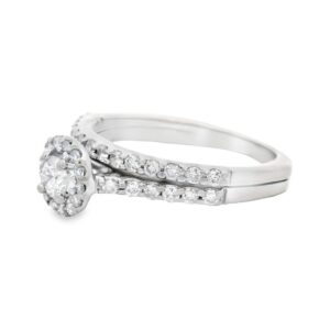.74ct Diamond White Gold Ring, Alaska Mint
