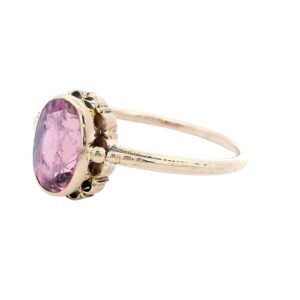 Pink Tourmaline Ring, Alaska Mint