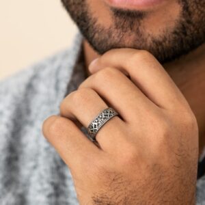 The Hotshot Tantalum & Titanium Ring, Alaska Mint
