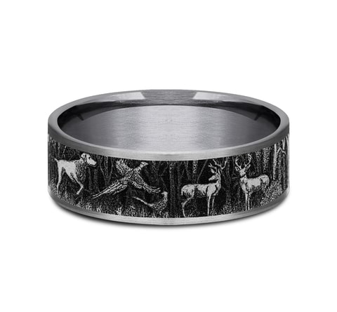 The Huntsman Tantalum & Titanium Ring, Alaska Mint