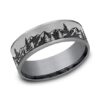 The Peak Tantalum & Titanium Ring, Alaska Mint