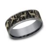 The Huntsman Tantalum & Gold Ring, Alaska Mint
