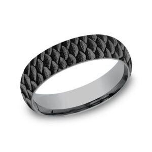 The Angler Grey Tantalum Ring, Alaska Mint