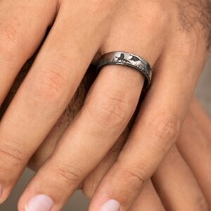 The Pointer Titanium Ring, Alaska Mint